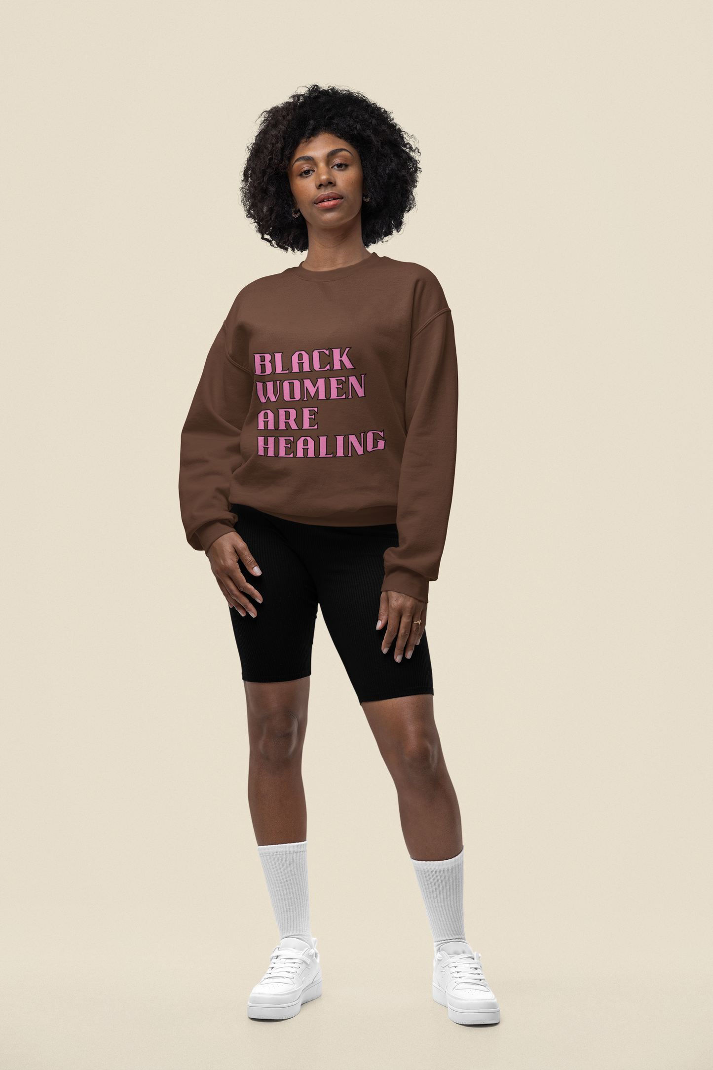 Black Women Are Healing Crewneck Sweatshirt
